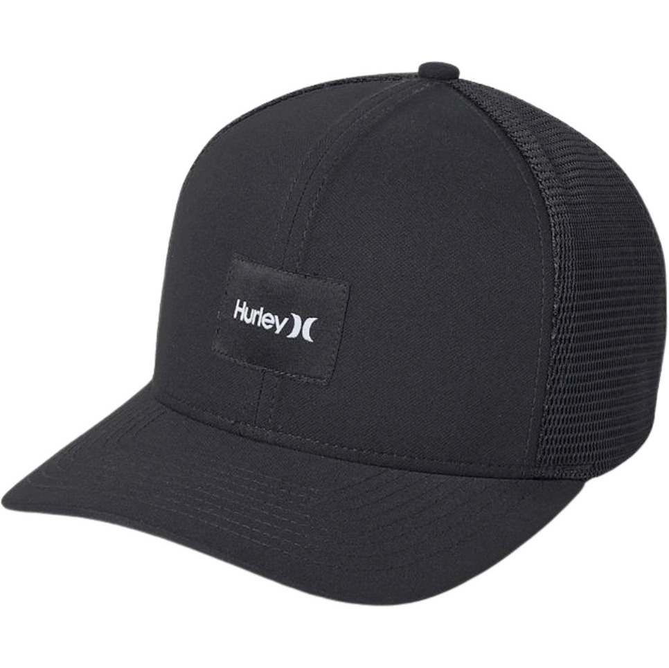 2026 Hurley Mens Warner Trucker Hat CW5706 - Black